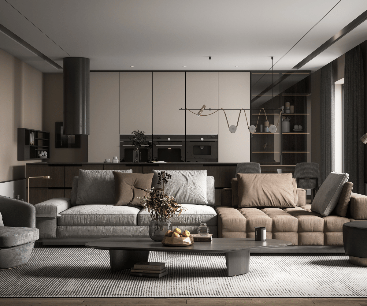 People in a business setting